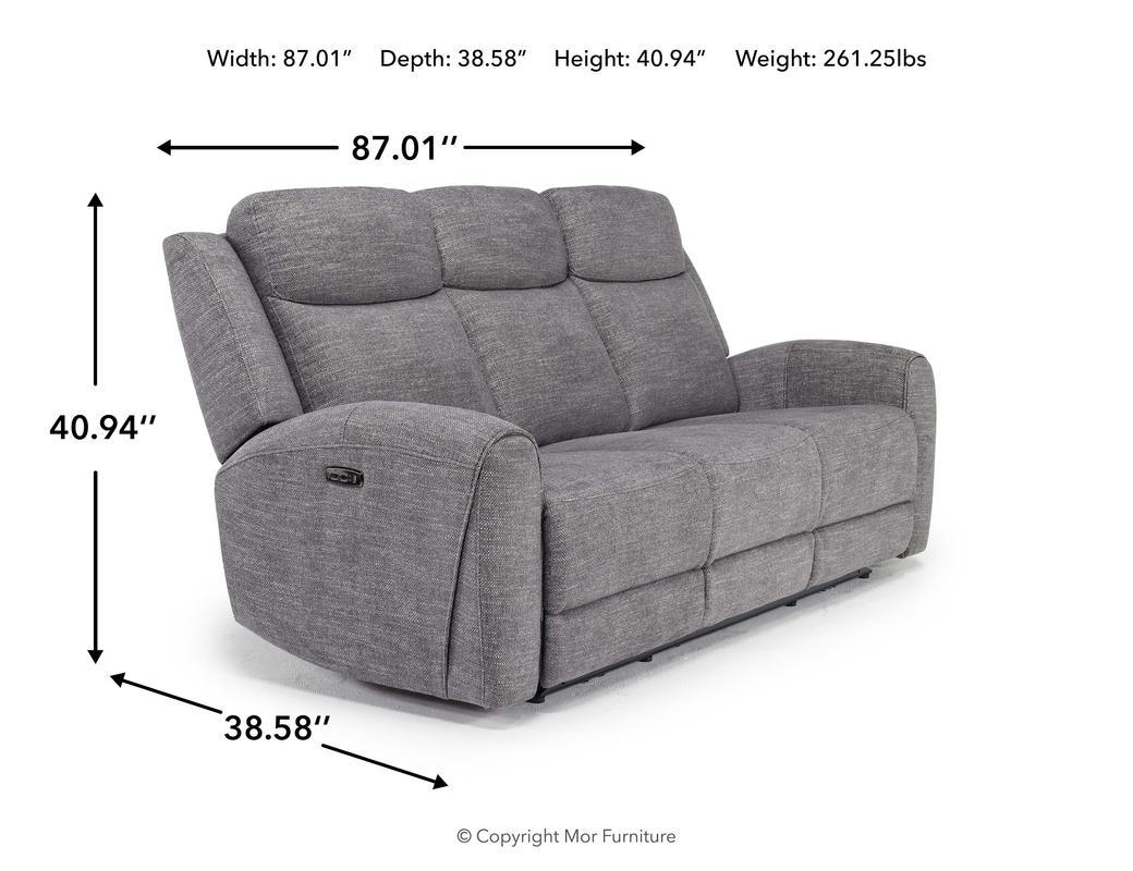 727300715:Mia 2 Power Sofa, Angle