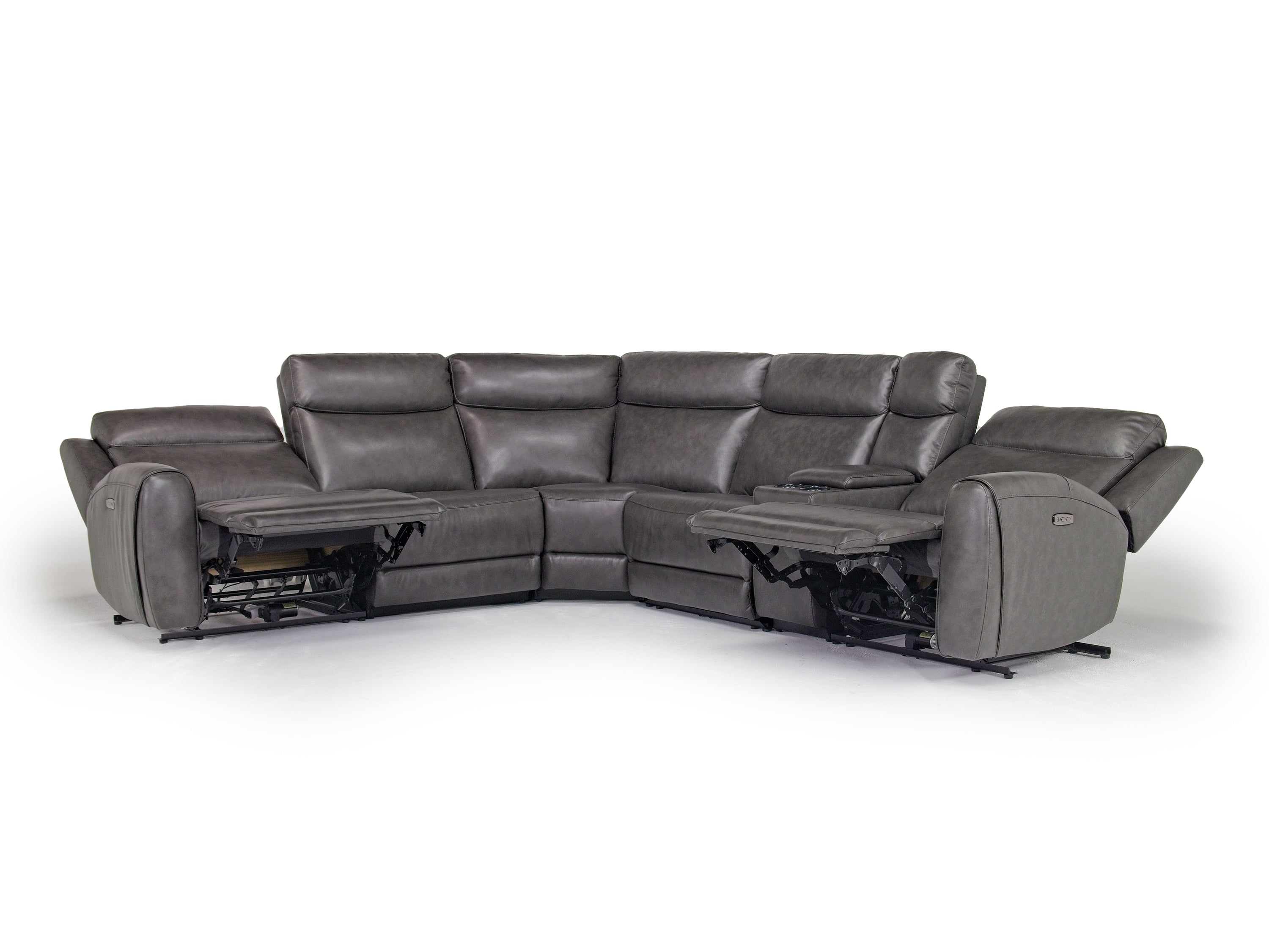 MIA000104:Mia 6 Piece 2 Power Sectional, Angle