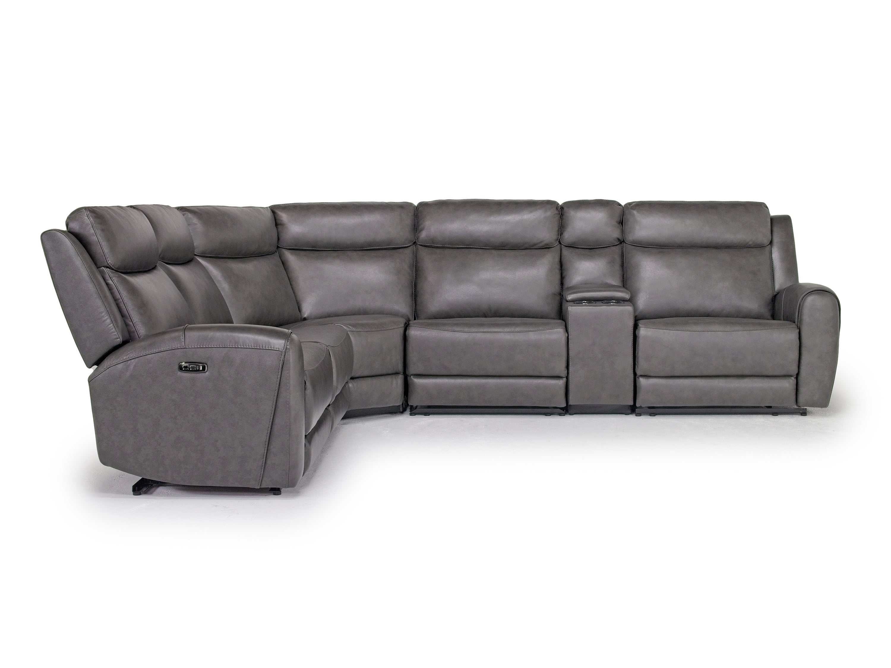 MIA000104:Mia 6 Piece 2 Power Sectional, Angle