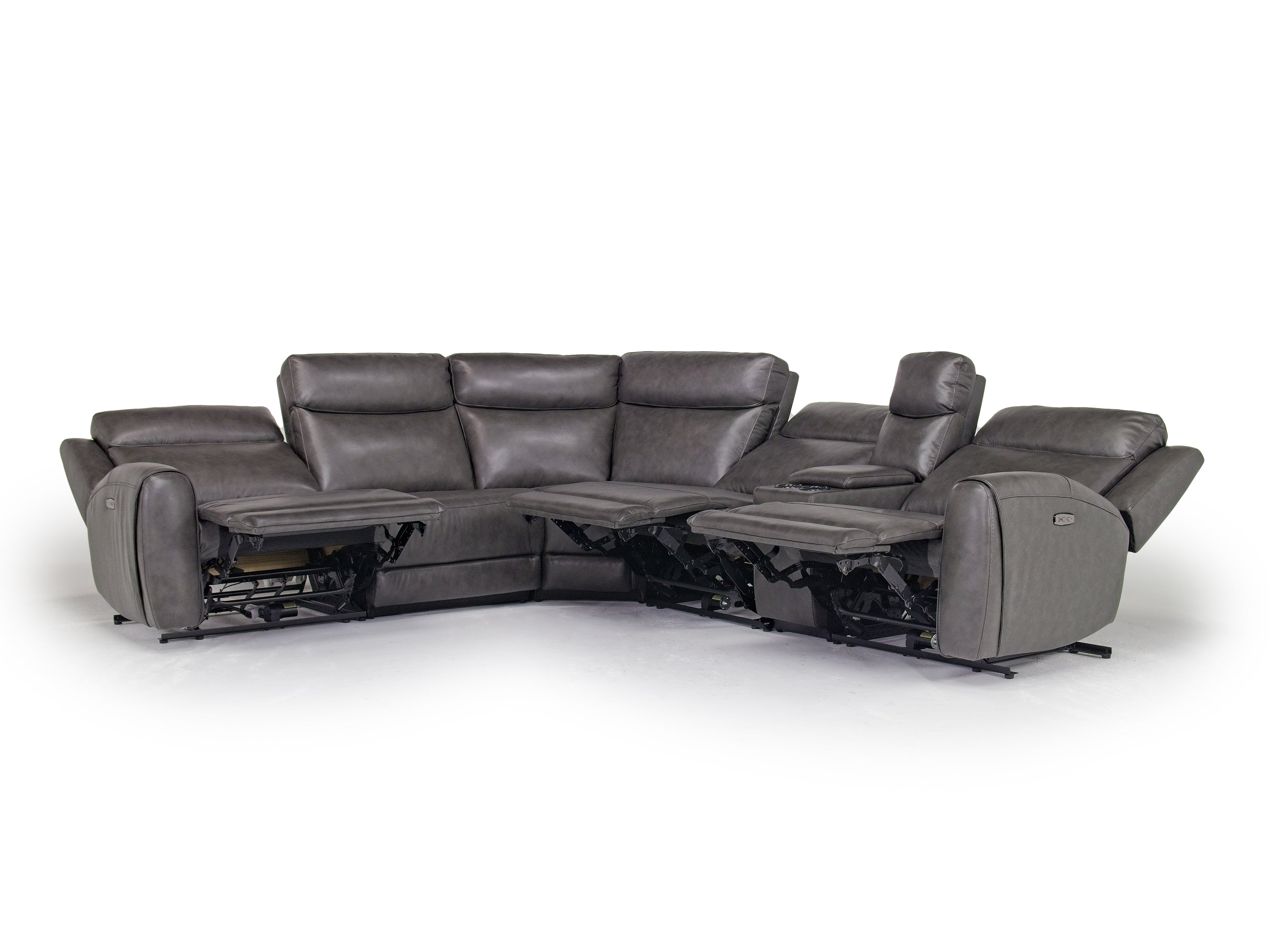 MIA000105:Mia 6 Piece 2 Power Sectional , Angle