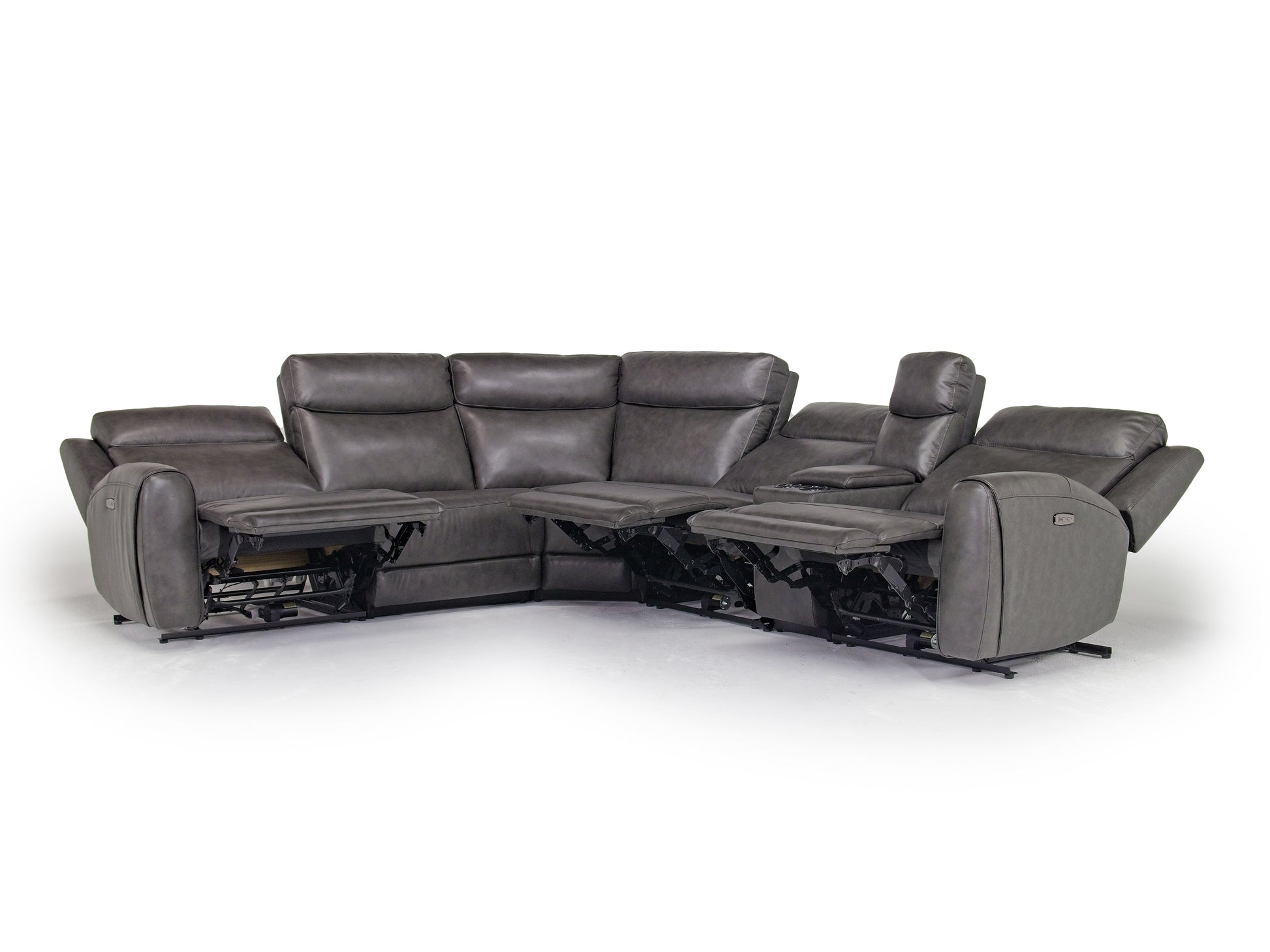 MIA000105:Mia 6 Piece 2 Power Sectional , Angle