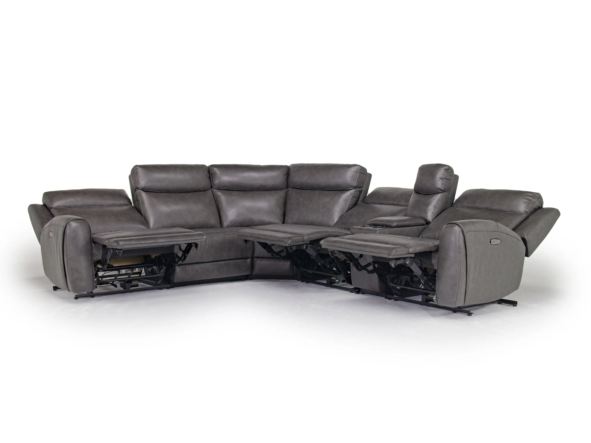 MIA000105:Mia 6 Piece 2 Power Sectional , Angle