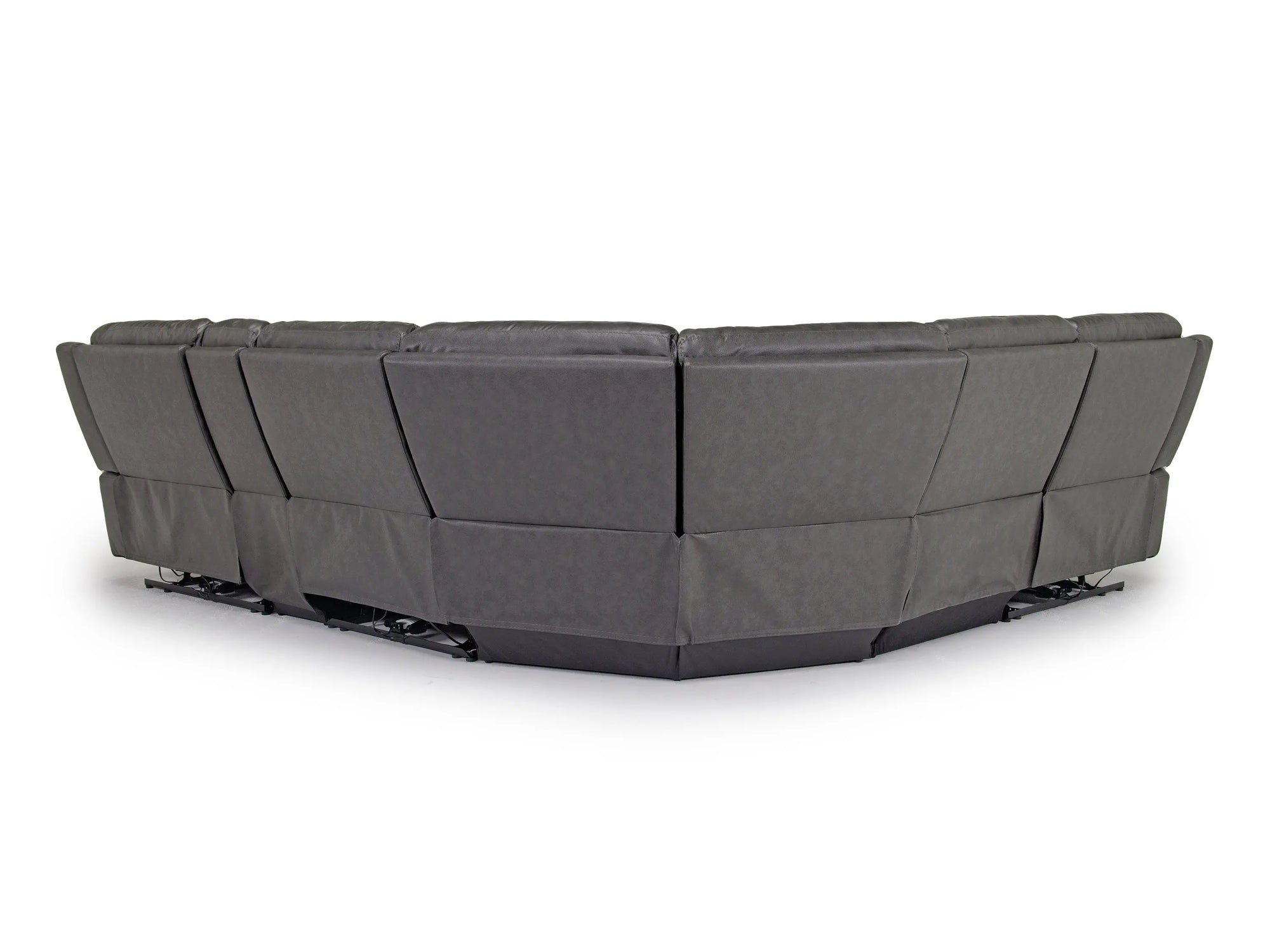 MIA000105:Mia 6 Piece 2 Power Sectional , Back