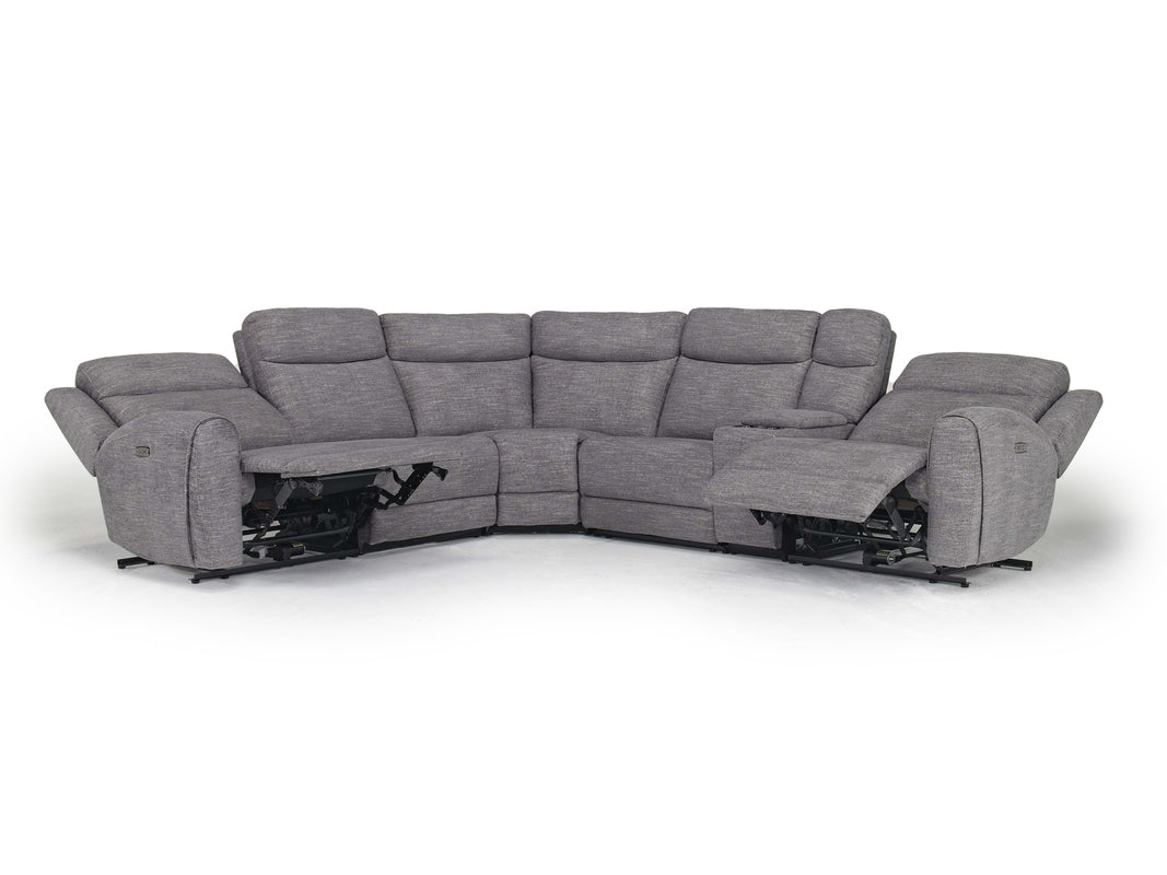 MIA000004:Mia 6 Piece 2 Power Sectional, Angle