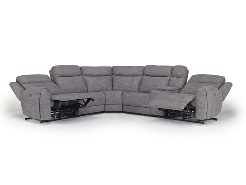 MIA000004:Mia 6 Piece 2 Power Sectional, Angle