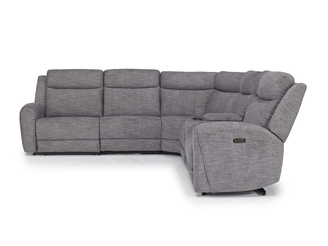 MIA000004:Mia 6 Piece 2 Power Sectional, Front