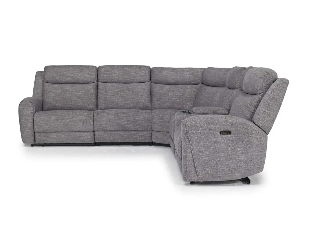 MIA000005:Mia 6 Piece 2 Power Sectional , Front