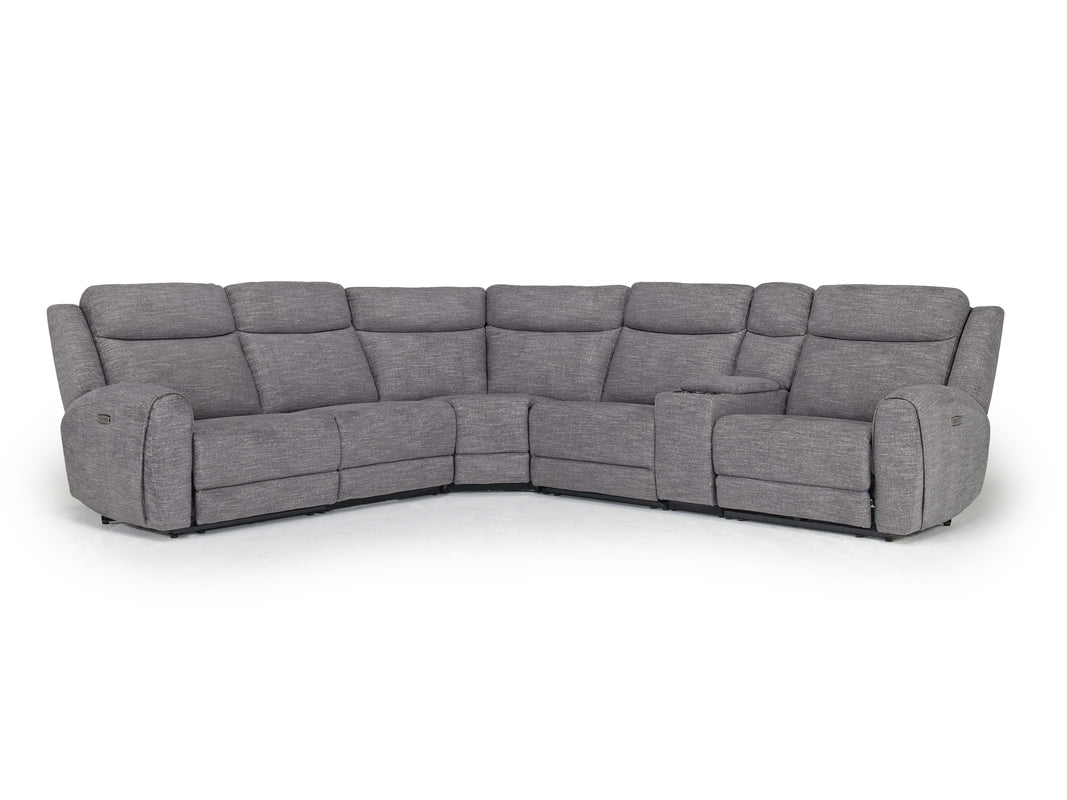 MIA000004:Mia 6 Piece 2 Power Sectional, Angle