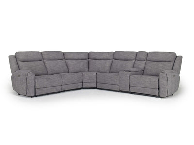 MIA000004:Mia 6 Piece 2 Power Sectional, Angle