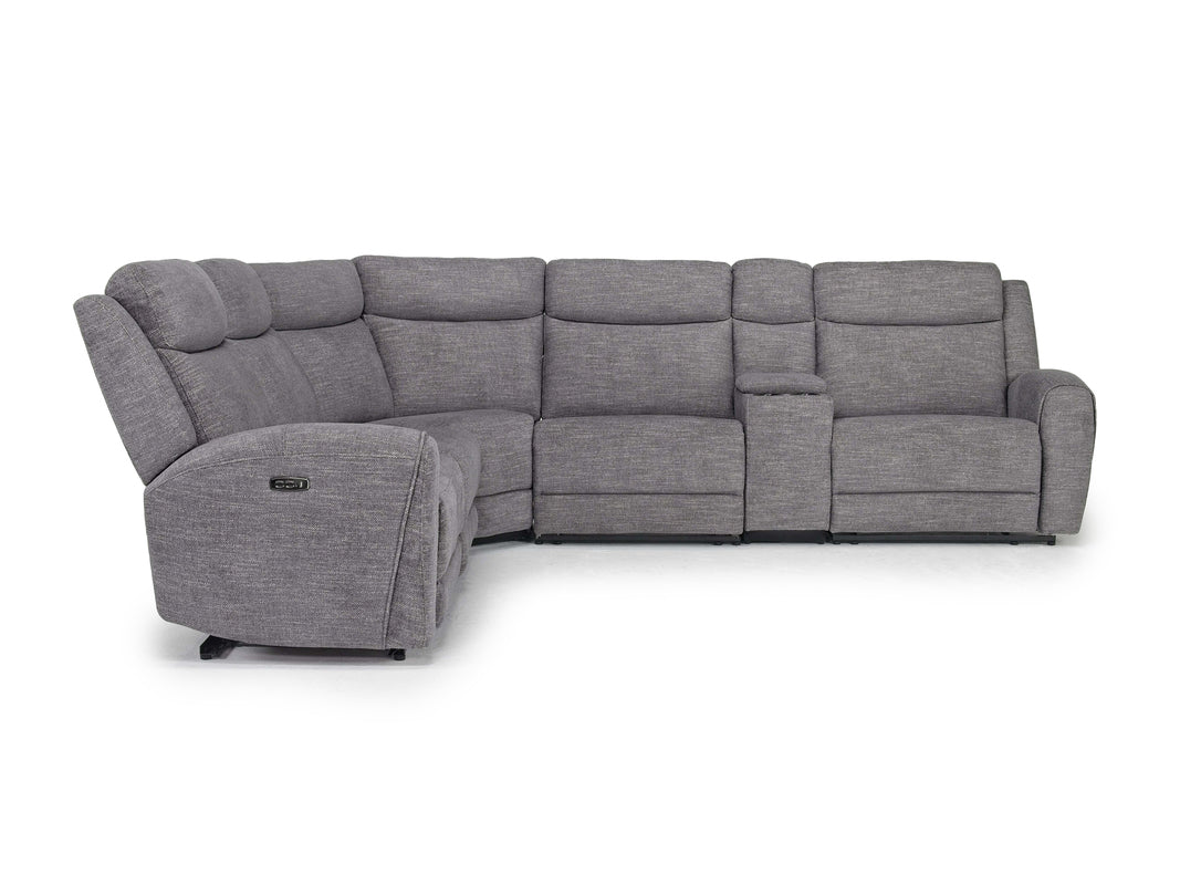 MIA000005:Mia 6 Piece 2 Power Sectional , Side
