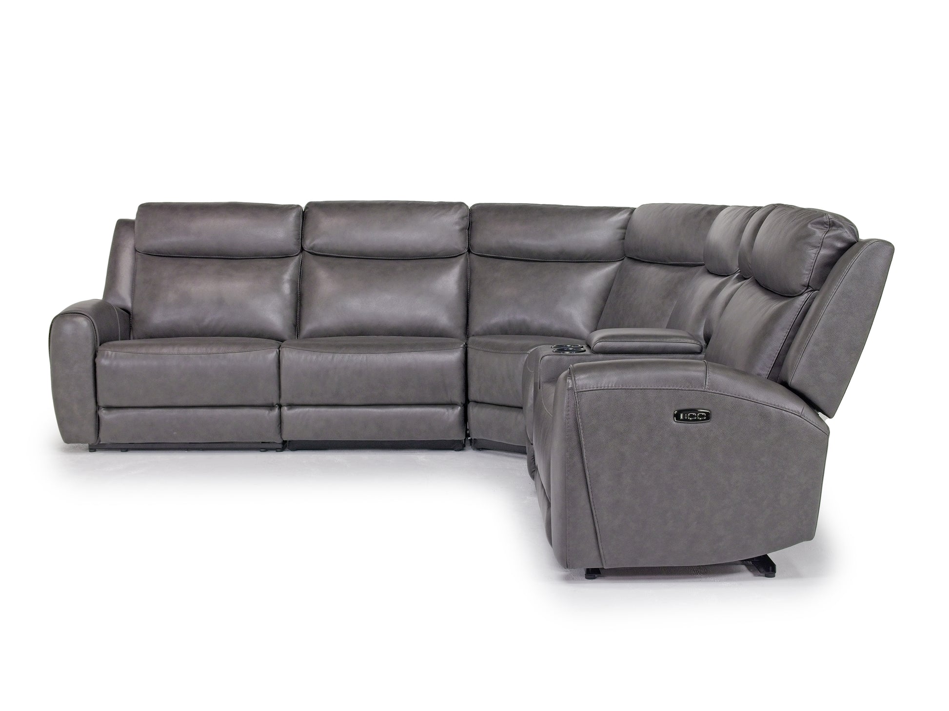 MIA000104:Mia 6 Piece 2 Power Sectional, Front