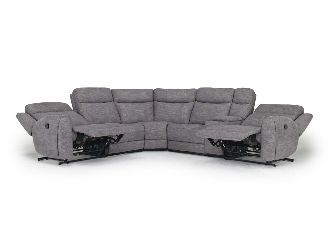 MIA000001:Mia 6 Piece Reclining Sectiona, Angle