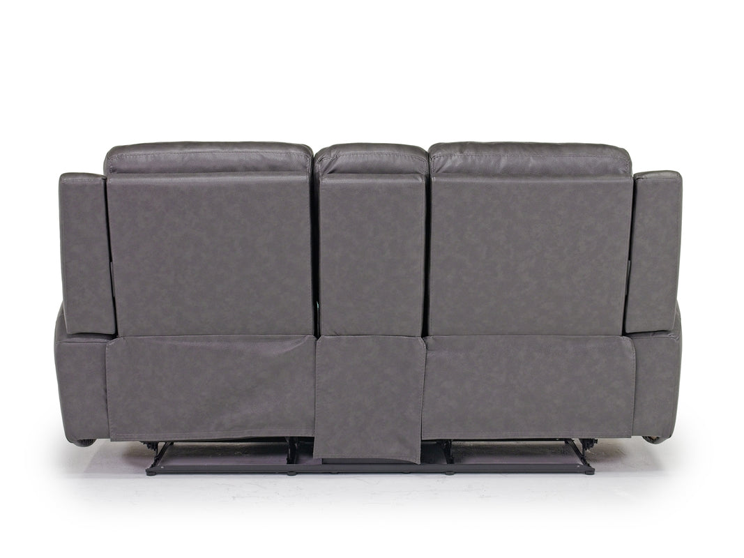 466645903:Mia Reclining Console Loveseat, Back