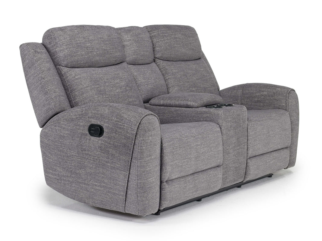 MIA000000:Mia Reclining Sofa & Console L, Angle