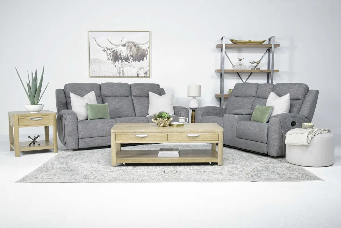 120256434:Mia Reclining Console Loveseat, Styled