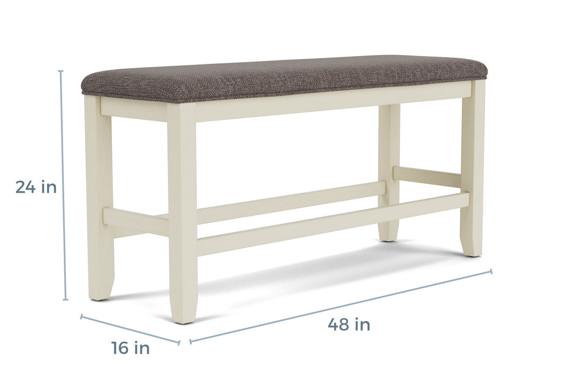 700924166:Miami Counter Height Bench, 