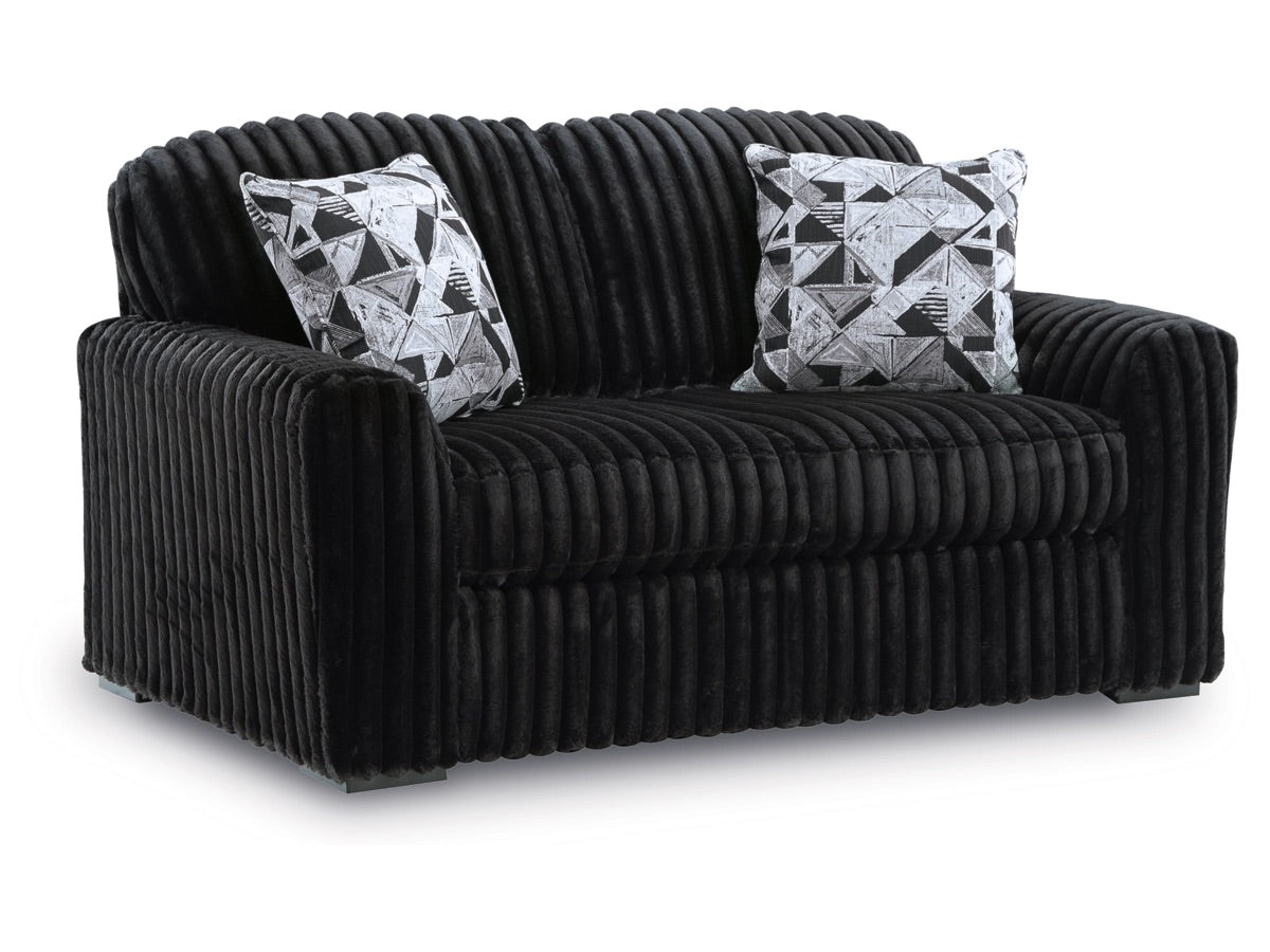 083924255:Midnight Madness Loveseat, AngledAngle