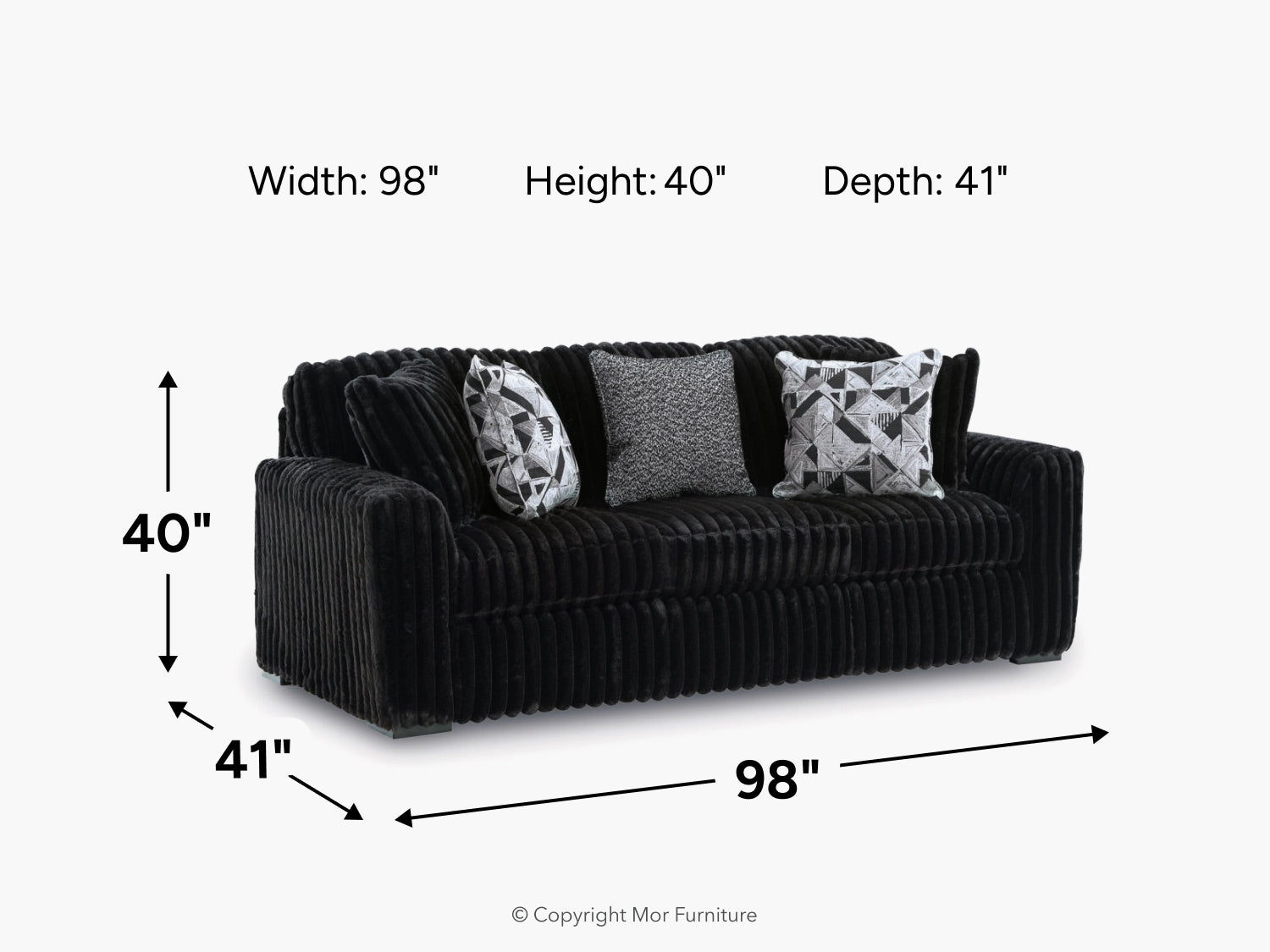 Ashley Midnight Madness Sofa | Sofas | Living Room – Mor Furniture
