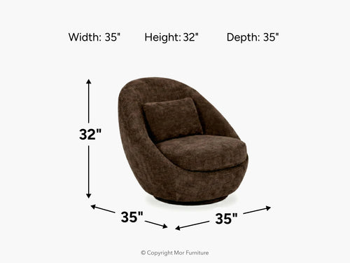 746717397:Millie Swivel Chair, 