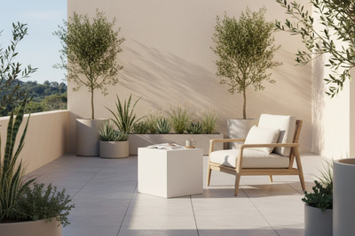 132229210:Minerra Outdoor End Table, Styled