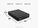 335589367:Mlily 11.5 Inch Powercool Firm Hybrid Mattress, 