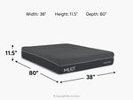 390278089:Mlily 11.5 Inch Powercool Firm Hybrid Mattress, 