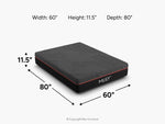 841160960:Mlily 11.5 Inch Powercool Medium Mattress, 