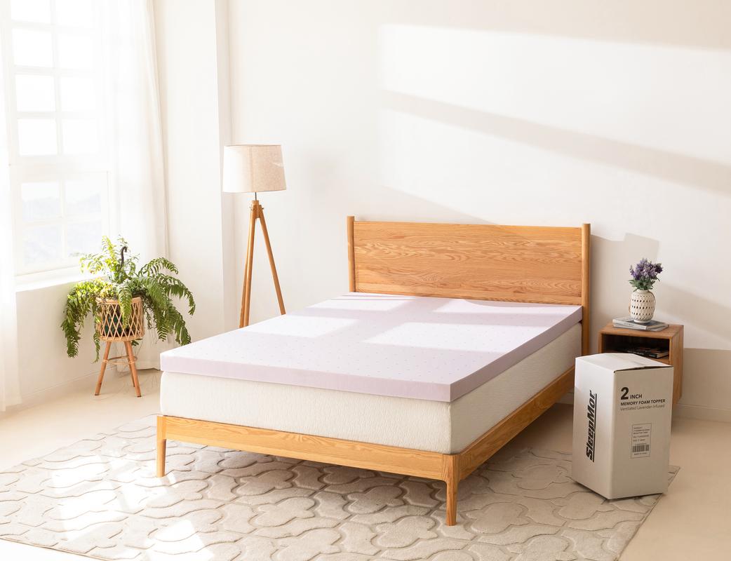 914347957:Mlily Lavender Infused Mattres, Styled