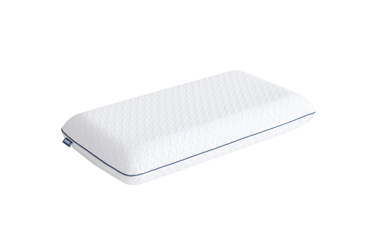 Sleepmor Gel Infused Memory Foam Pillow, Queen | Pillows | Mattresses ...