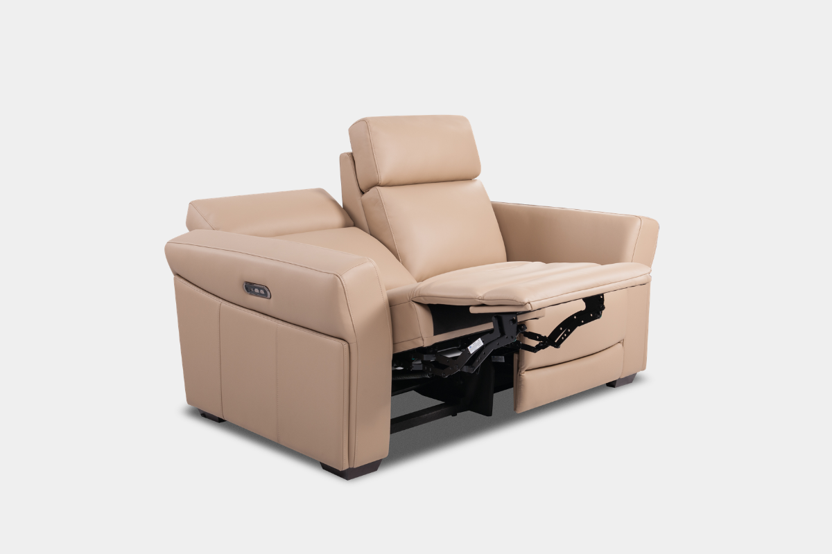 MODENA000:Modena 2 Power Sofa & Loveseat, Angled
