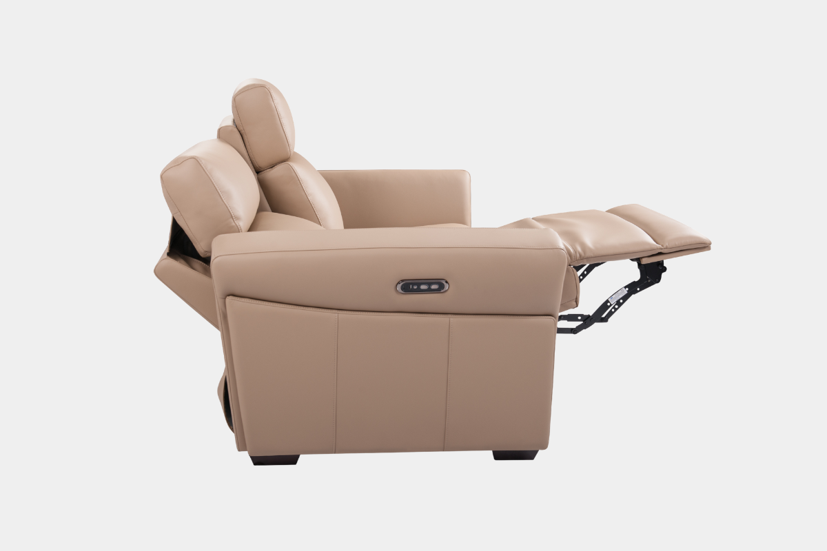 MODENA000:Modena 2 Power Sofa & Loveseat, Side