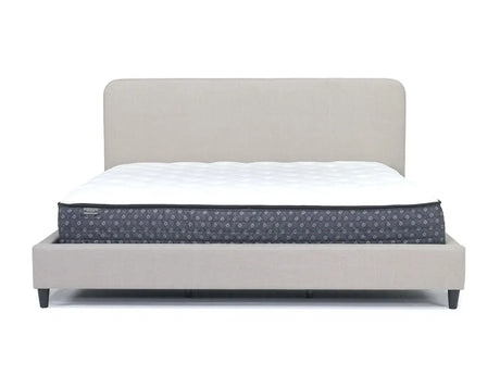 Modern Upholstered Panel Bed