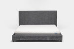 MODRNII22:Modern Upholstered Bed, Front