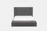 MODRNII16:Modern Upholstered Bed, Front