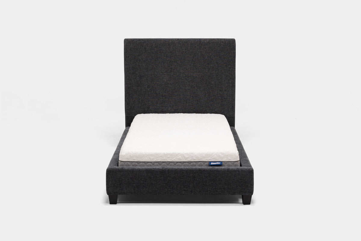 MODRNII28:Modern Upholstered Bed, Front