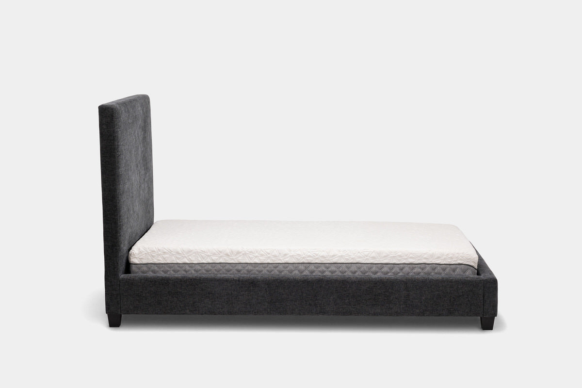 MODRNII28:Modern Upholstered Bed, Side