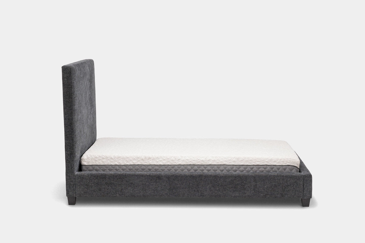 MODRNII28:Modern Upholstered Bed, Side