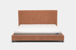 MODRNII07:Modern Upholstered Bed, Front