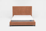 MODRNII10:Modern Upholstered Bed, Front