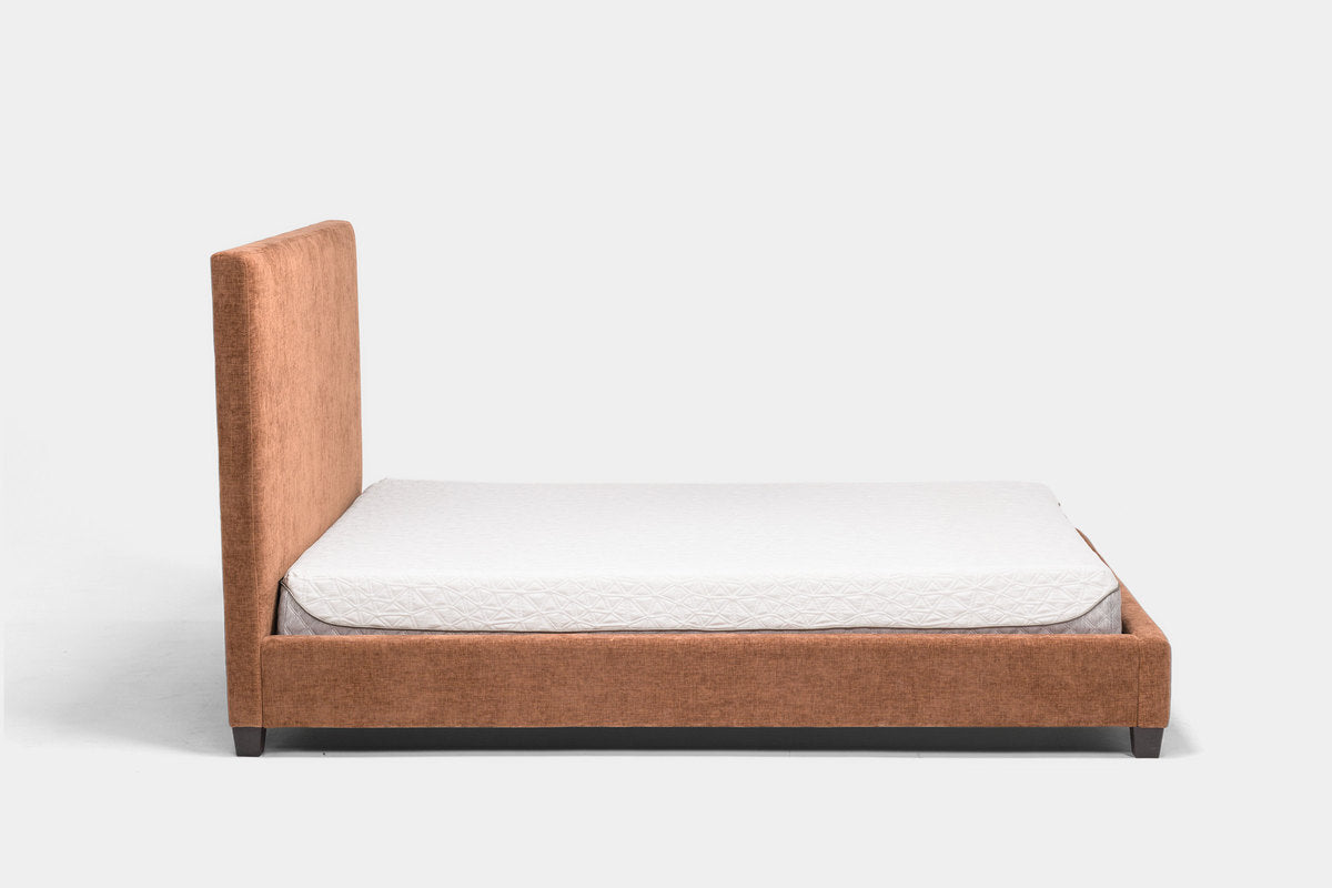 MODRNII01:Modern Upholstered Bed, Side