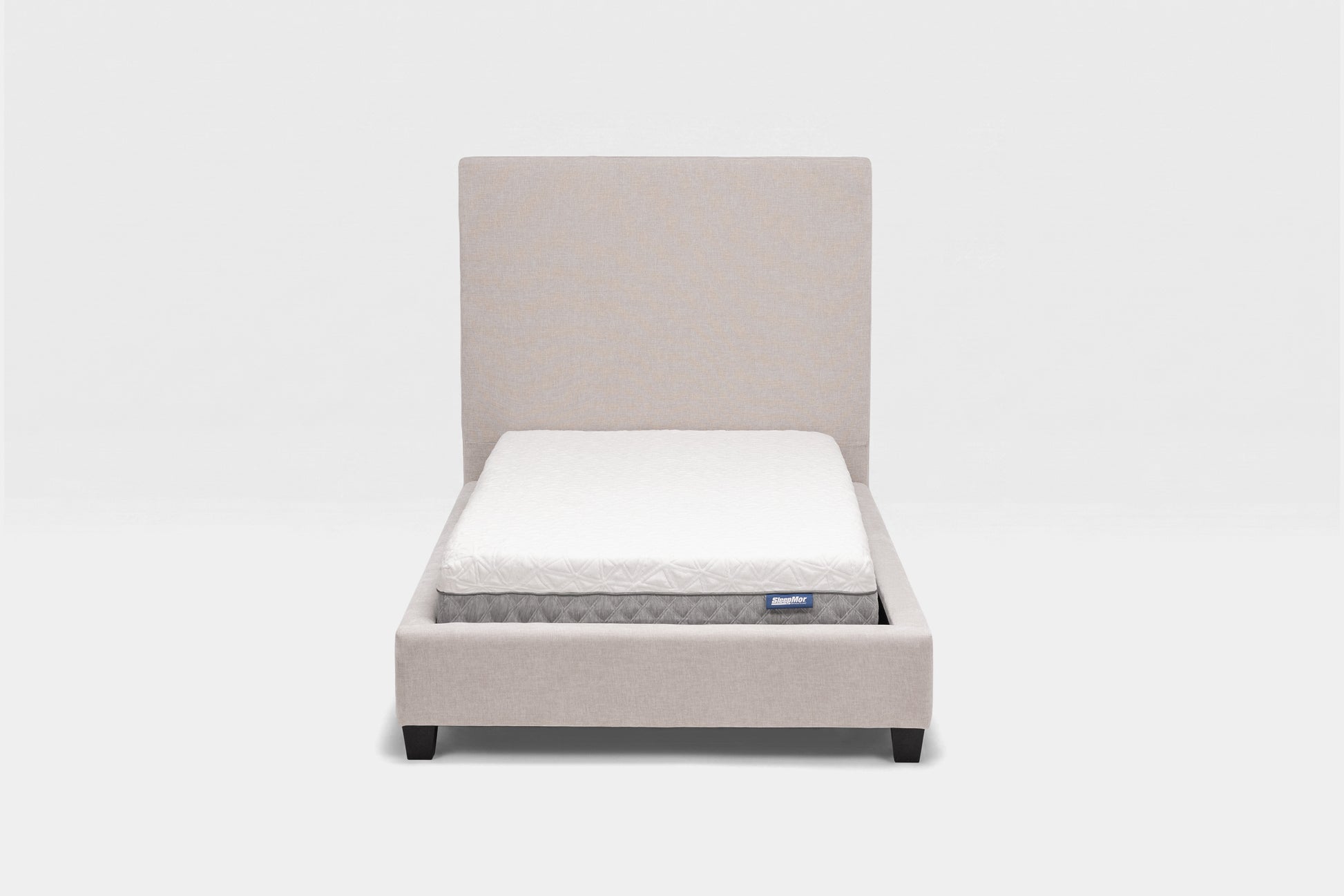 MODRNII43:Modern Upholstered Bed, Front