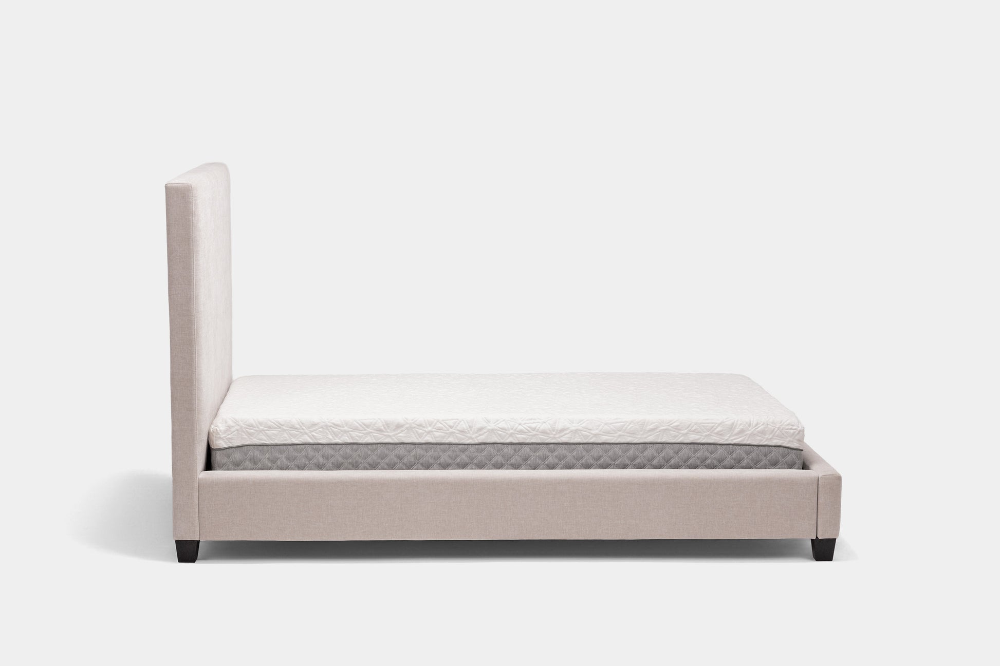 MODRNII43:Modern Upholstered Bed, Side