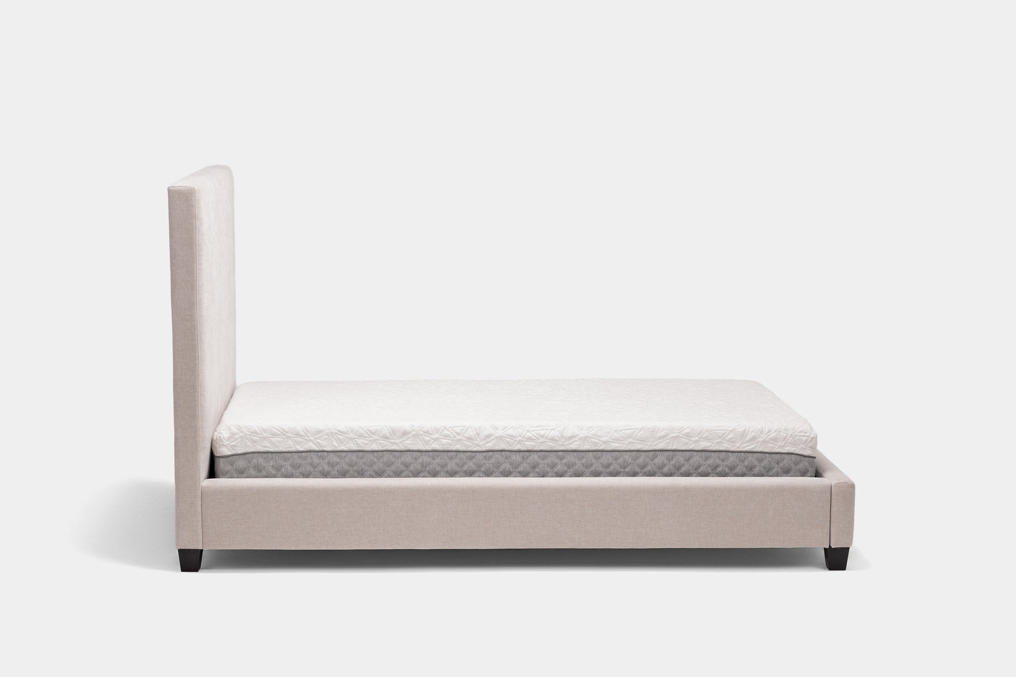 MODRNII43:Modern Upholstered Bed, Side