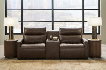 MODMAX001:Modmax 2 Power Console Loveseat, Styled