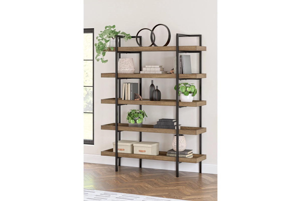 834940970:Montia Bookcase, Styled