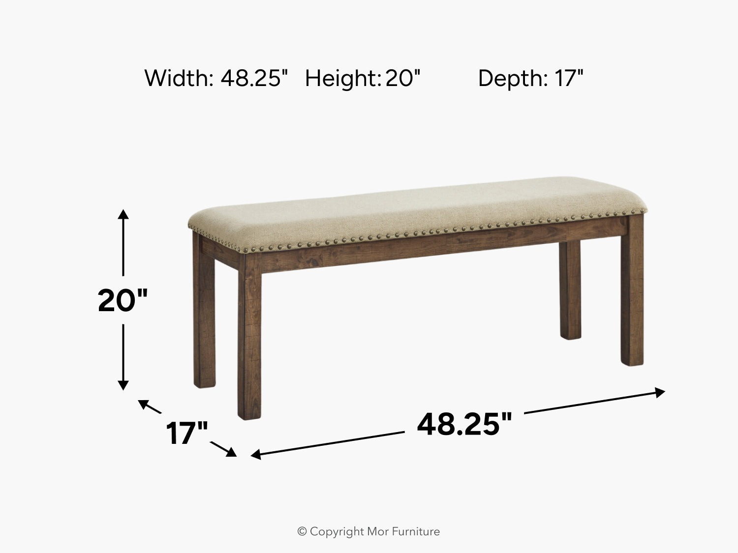 986617746:Moriville Dining Bench, 