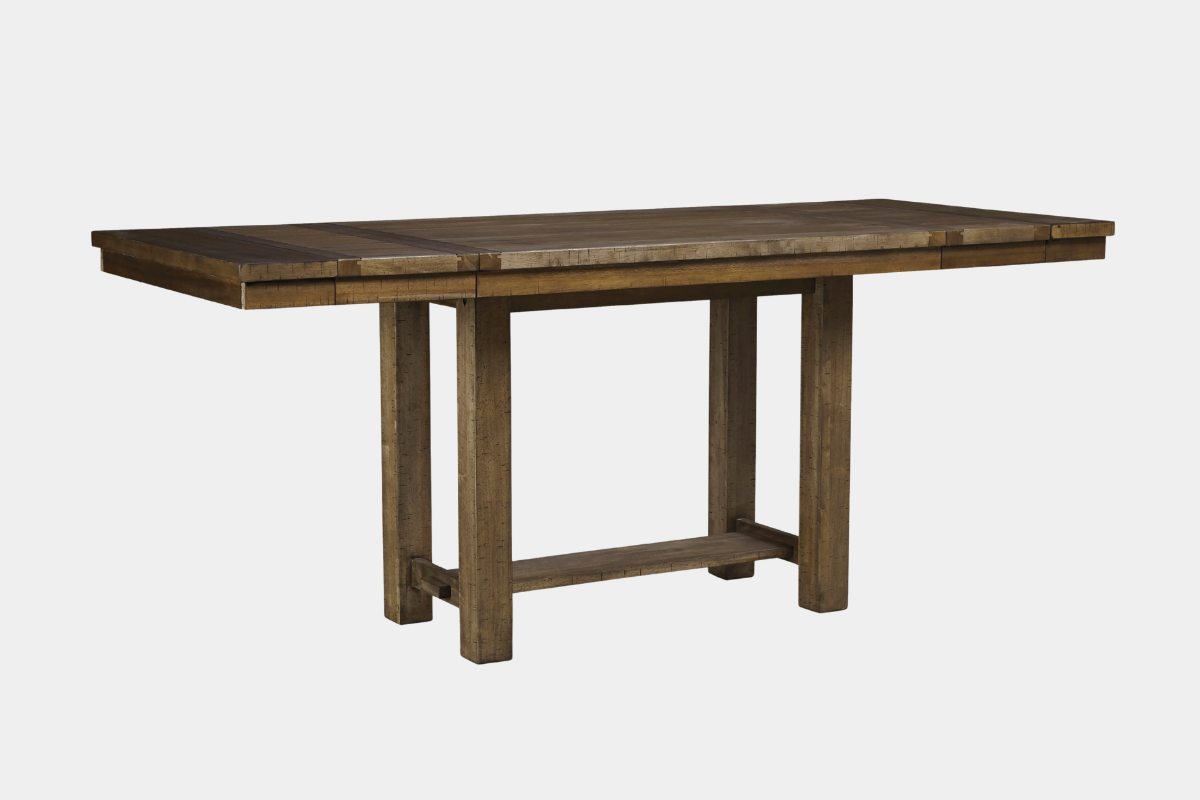 769342080:Moriville Counter Height Dining Table, Angled