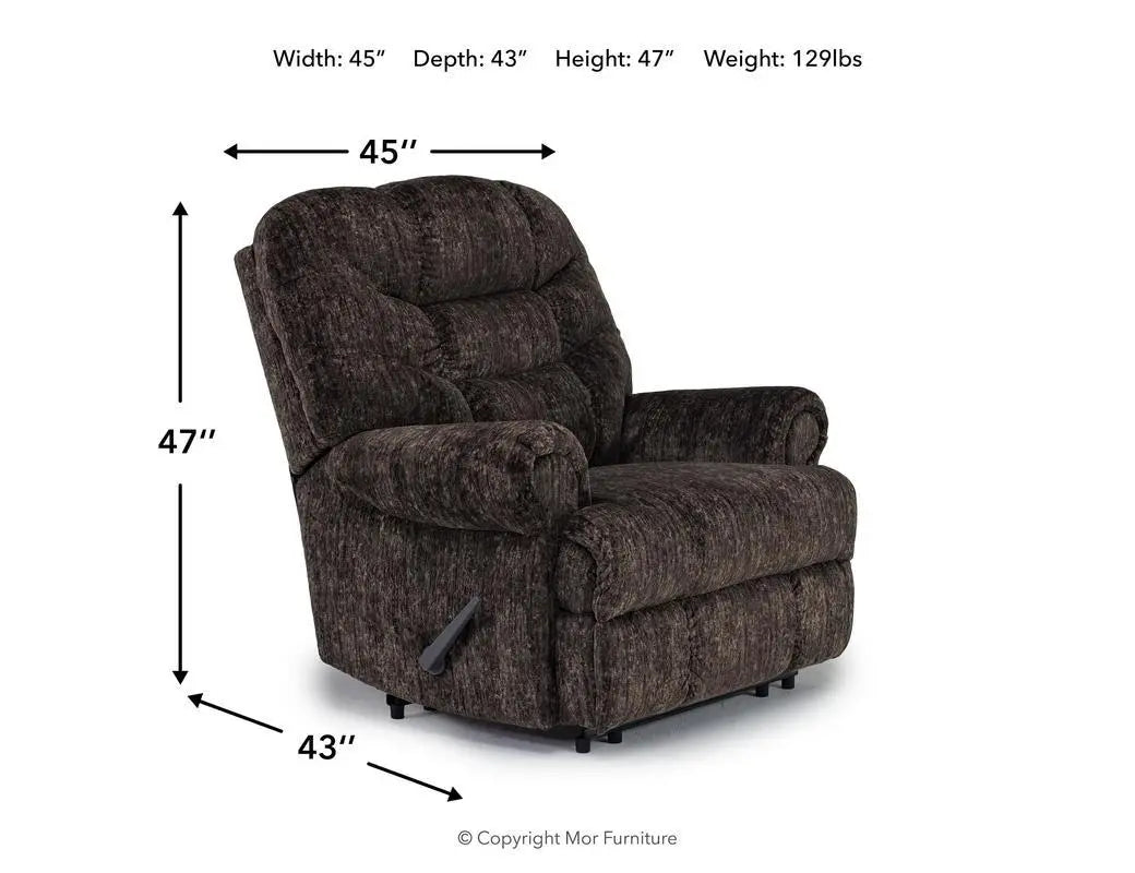 685597593:Movie Man Recliner, Angle