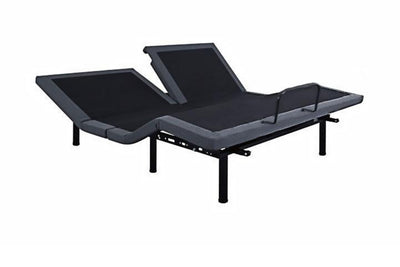 939929239: Nupg200 Pro Adjustable Foundation in Dark Gray, Split Head Eastern King