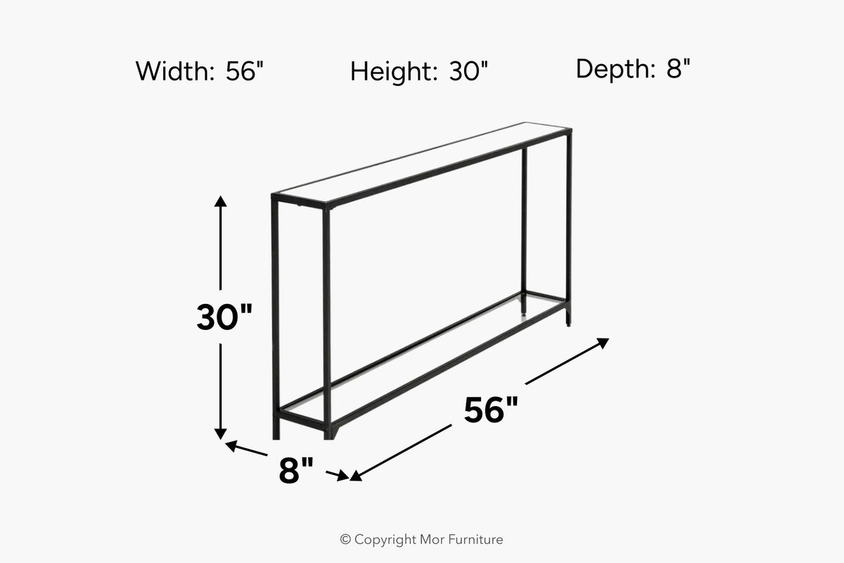 066193764:Narow Sofa Table,